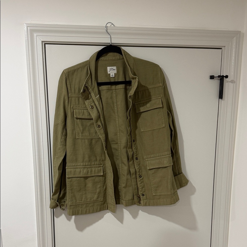 J. Crew Khaki Utility Jacket